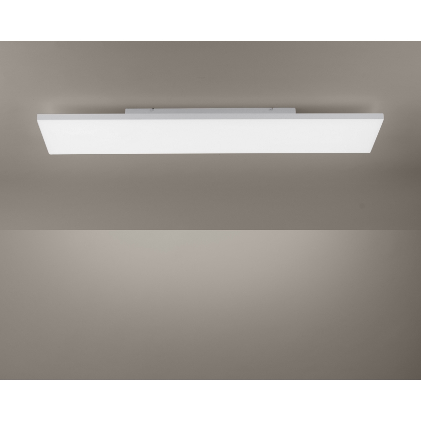 Leuchten Direkt 15553-16 - Plafonnier dimmable LED CANVAS LED/20W/230V + télécommande