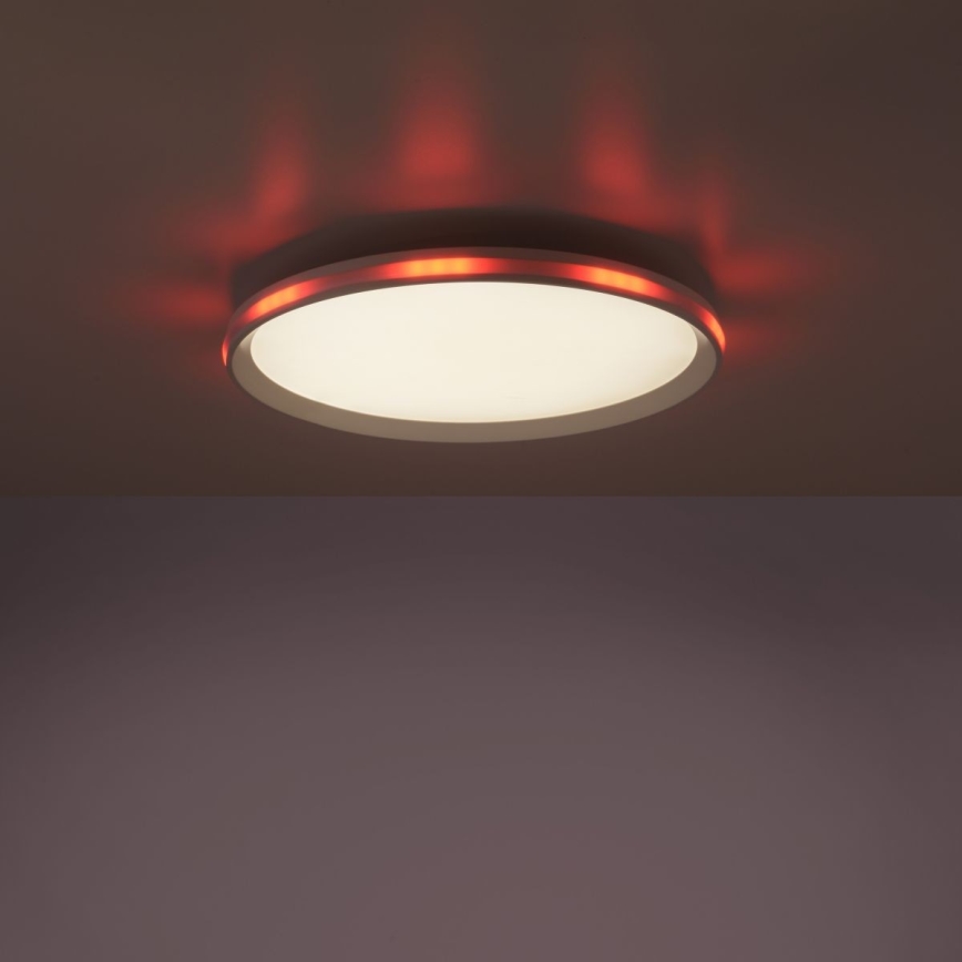 Leuchten Direkt 15555-16 - Plafoniera LED RGBW dimmerabile GALACTICA LED/28W/230V 2700-5000K + telecomando