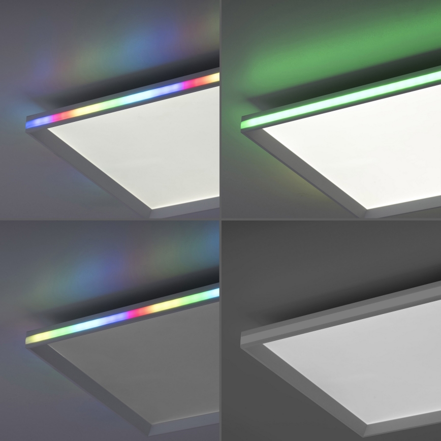 Leuchten Direkt 15556-16 - Plafonnier à intensité variable LED RGB GALACTICA LED/32W/230V + télécommande