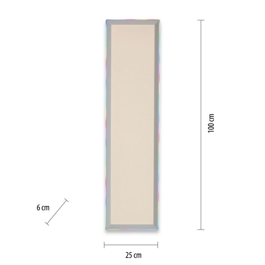 Leuchten Direkt 15557-16 - Plafonnier à intensité variable LED RGB GALACTICA 40W/230V+ télécommande