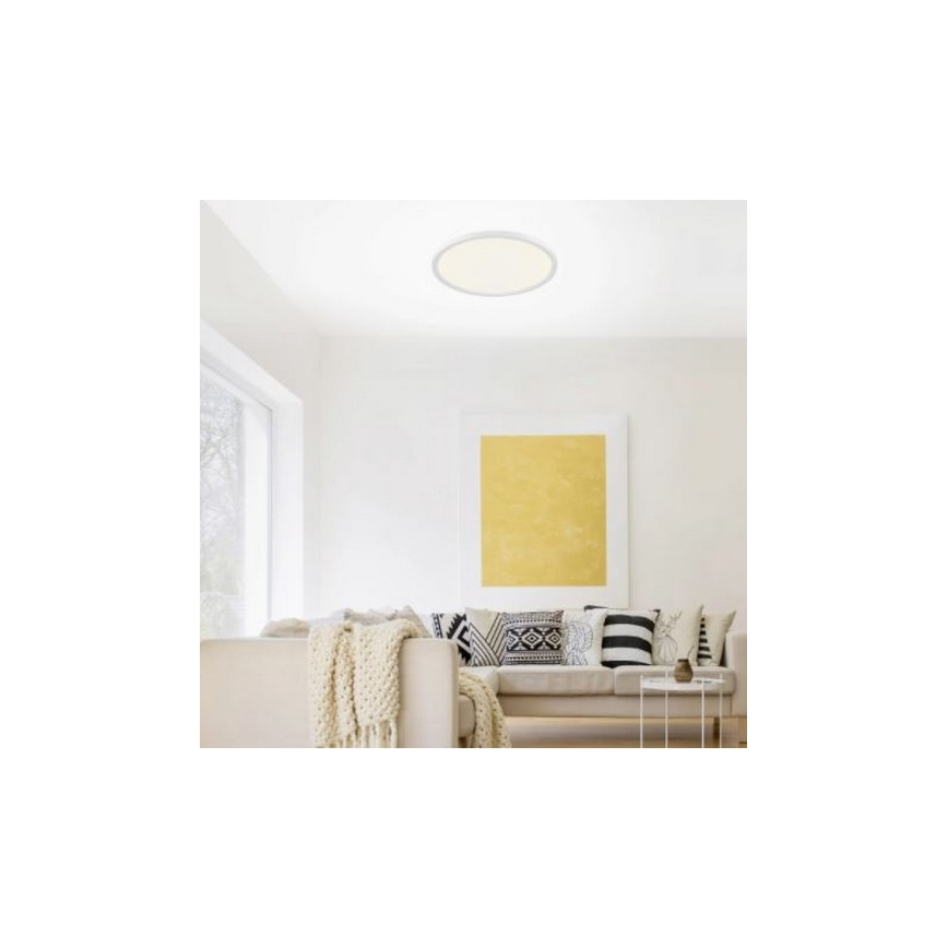 Leuchten Direkt 15571-16- Plafonnier à intensité variable FLAT LED/23,5W/230V+ Télécommande