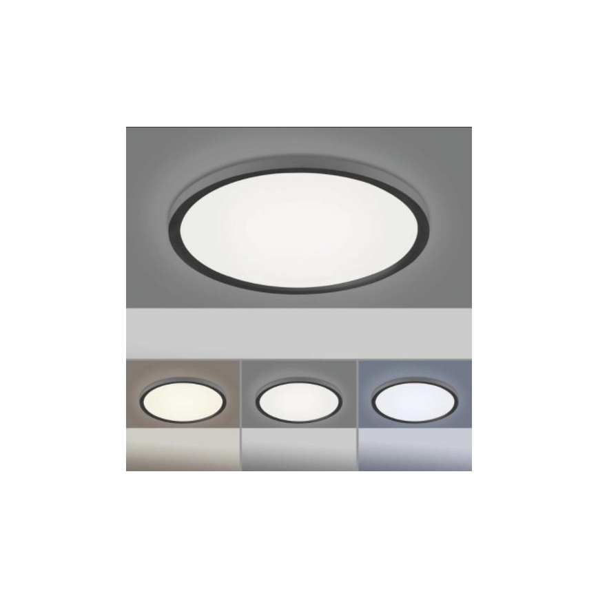 Leuchten Direkt 15571-18- Plafonnier à intensité variable FLAT LED/23,5W/230V+ Télécommande