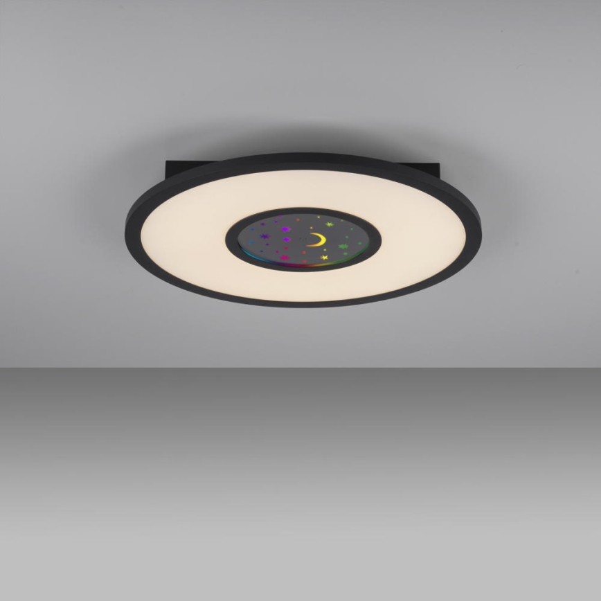 Leuchten Direkt 15572-18 - Plafonnier LED RGBW à intensité variable ASTRO LED/17.5W/230V+ Télécommande