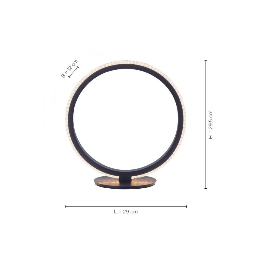 Leuchten Direkt 15612-18 - Lampada da tavolo LED MUSA LED/11W/230V