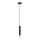 Leuchten Direkt 15617-18 - Lampadario a sospensione con filo BRUNA 1xE27/60W/230V nero