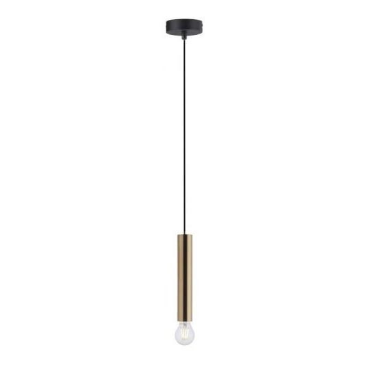 Leuchten Direkt 15617-60 - Suspension filaire BRUNA 1xE27/60W/230V laiton