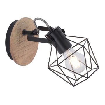 Leuchten Direkt 15671-78 - Luce Spot da parete JARO 1xE27/60W/230V