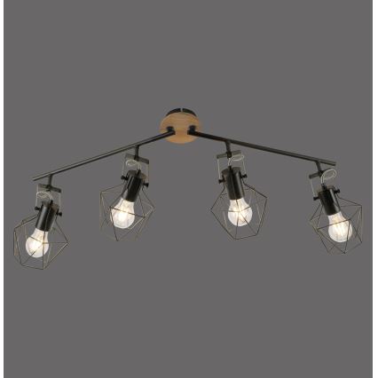 Leuchten Direkt 15674-78 - Luce Spot JARO 4xE27/60W/230V