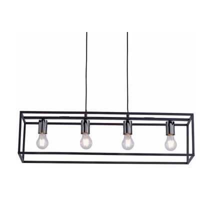 Leuchten Direkt 15854-18 -  Lampadario su filo FABIO 4xE27/60W/230V