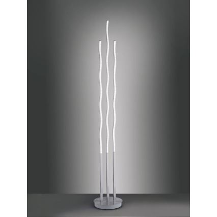 Leuchten Direkt 16268-55 - Lampada da terra LED RGB dimmerabile WAVE LED/31W/230V + telecomando