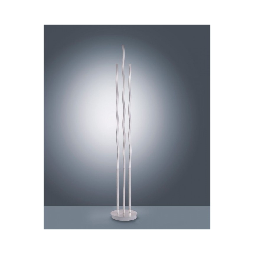 Leuchten Direkt 16268-55 - Lampada da terra LED RGB dimmerabile WAVE LED/31W/230V + telecomando