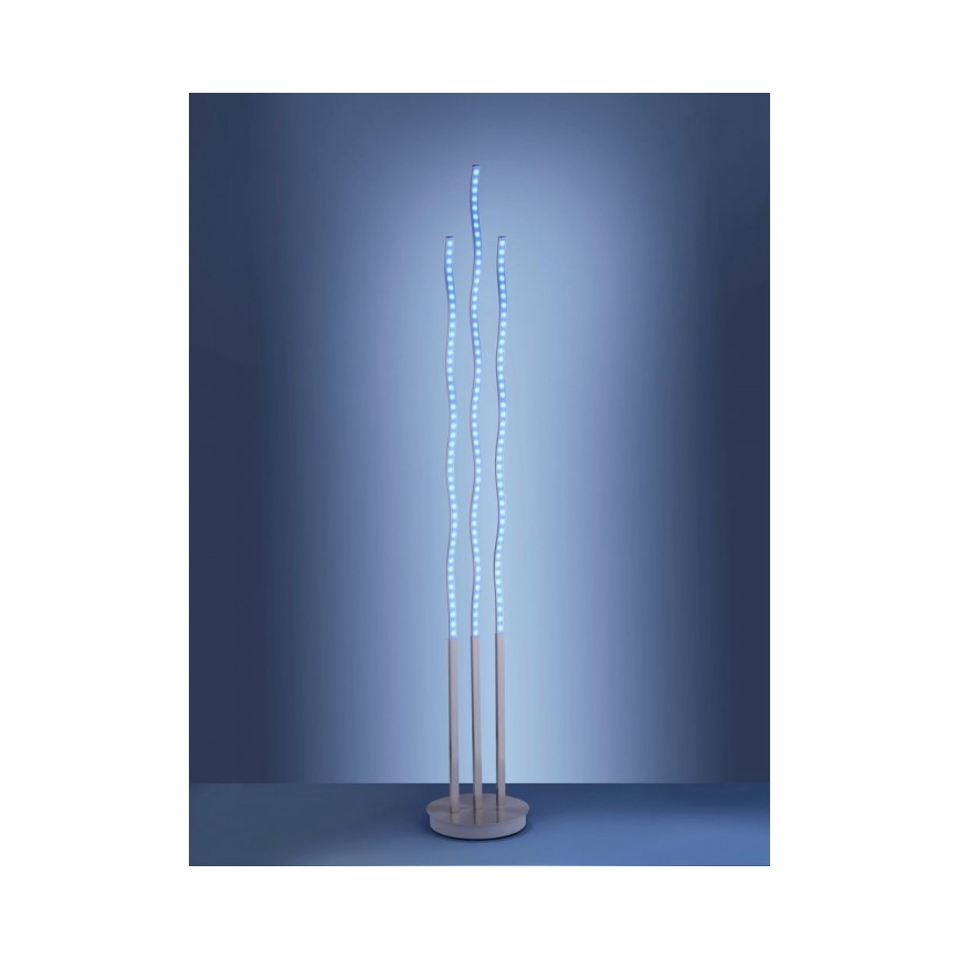 Leuchten Direkt 16268-55 - Lampada da terra LED RGB dimmerabile WAVE LED/31W/230V + telecomando