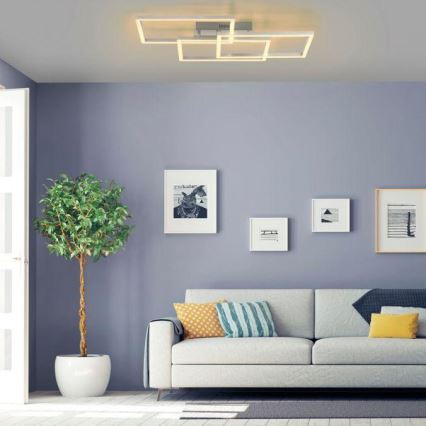 Leuchten Direkt 16431-55 - Plafonnier à intensité variable LED RGB MAXI LED/27W/230V + télécommande