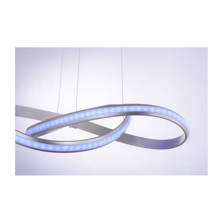 Leuchten Direkt 18432-55 - Suspension filaire RGB à intensité variable MELINDA LED/28W/230V + télécommande