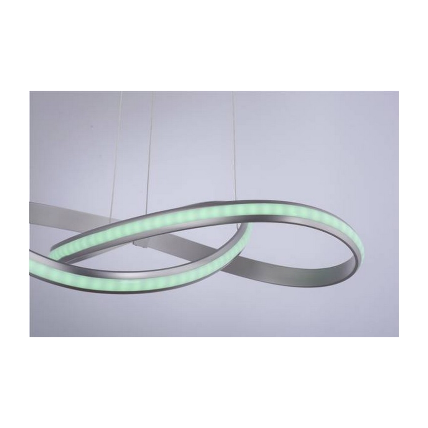 Leuchten Direkt 18432-55 - Suspension filaire RGB à intensité variable MELINDA LED/28W/230V + télécommande