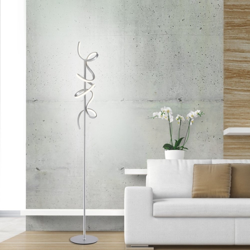 Leuchten Direkt 19031-21 - Lampadaire à intensité variable CURLS LED/20W/230V