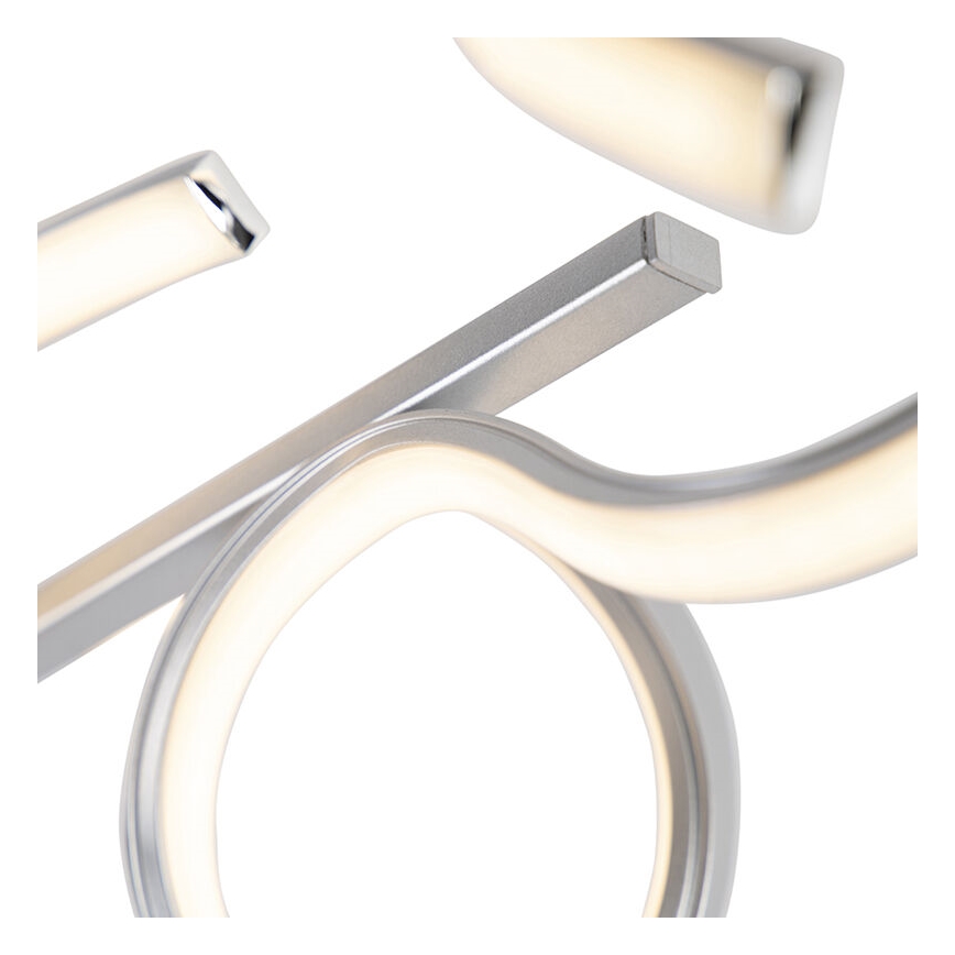 Leuchten Direkt 19032-21 - Lustre monté en surface à intensité variable CURLS LED/25,8W/230V