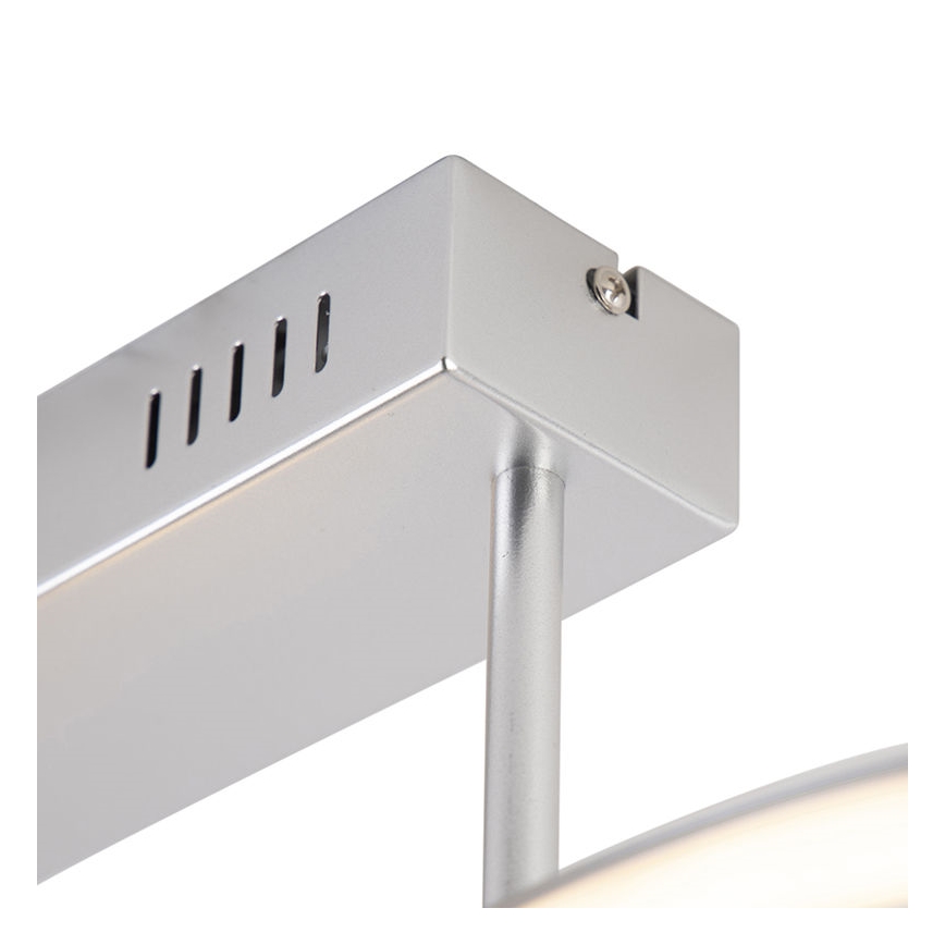 Leuchten Direkt 19032-21 - Lustre monté en surface à intensité variable CURLS LED/25,8W/230V