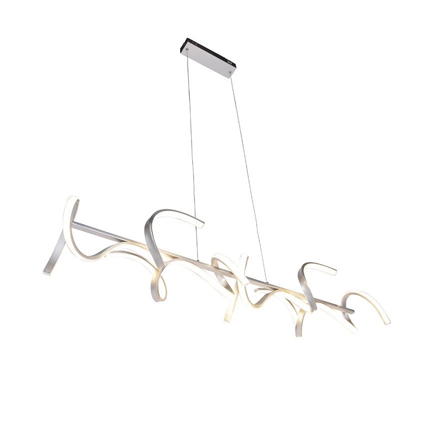 Leuchten Direkt 19033-21 - Suspension filaire à intensité variable CURLS LED/40,8W/230V