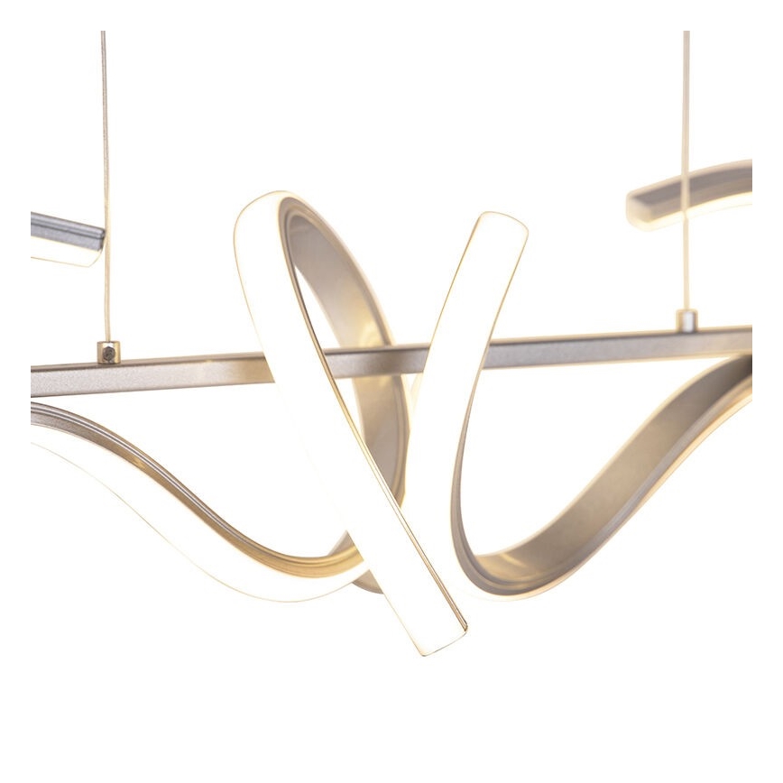 Leuchten Direkt 19033-21 - Suspension filaire à intensité variable CURLS LED/40,8W/230V