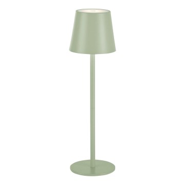 Leuchten Direkt 19250-43 - LED Lampe de table rechargeable extérieure à intensité variable EURIA LED/3W/5V IP54 vert