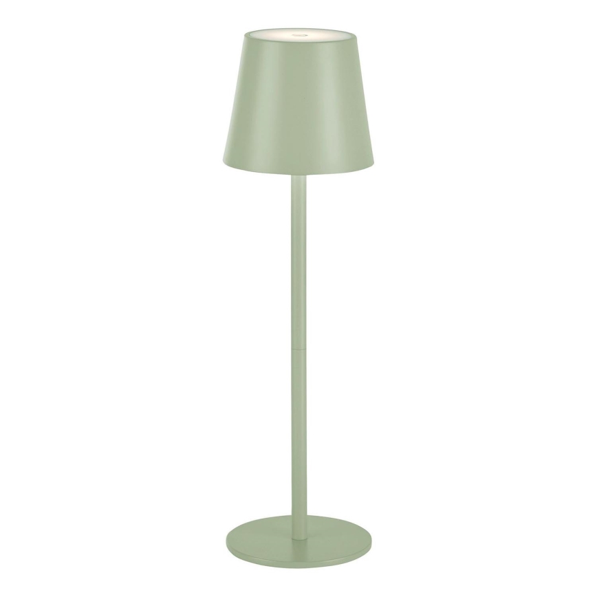 Leuchten Direkt 19250-43 - LED Lampe de table rechargeable extérieure à intensité variable EURIA LED/3W/5V IP54 vert