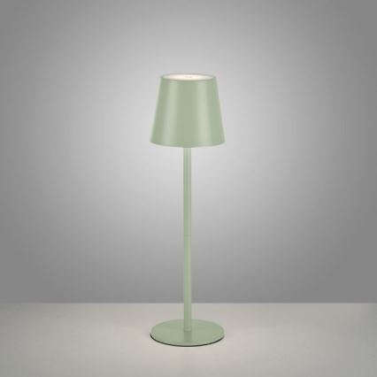 Leuchten Direkt 19250-43 - LED Lampe de table rechargeable extérieure à intensité variable EURIA LED/3W/5V IP54 vert