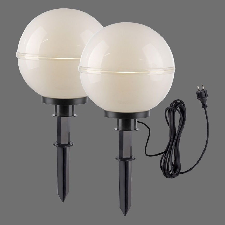Leuchten Direkt 19323-16-2 - SET 2x Außenleuchte 1xE27/40W/230V d 30 cm IP44