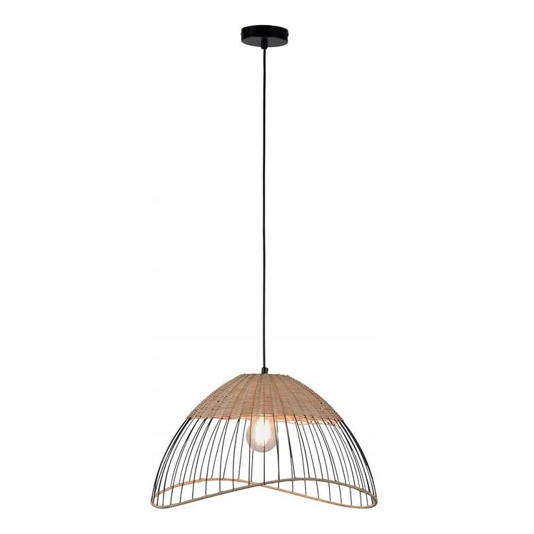 Leuchten Direkt 30207-79AO - Lampadario a sospensione con filo CORE 1xE27/60W/230V rattan