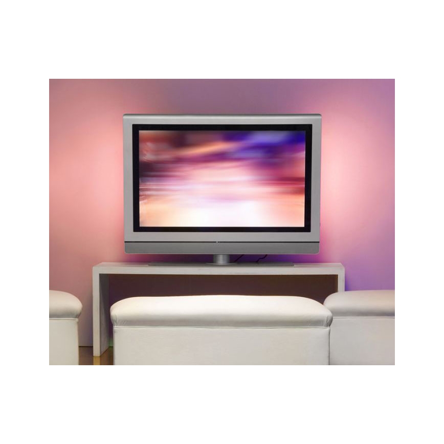 Leuchten Direkt 81209-70- Ruban LED RGB à intensité variable TEANIA 3m 16,2W/12/230V + Télécommande