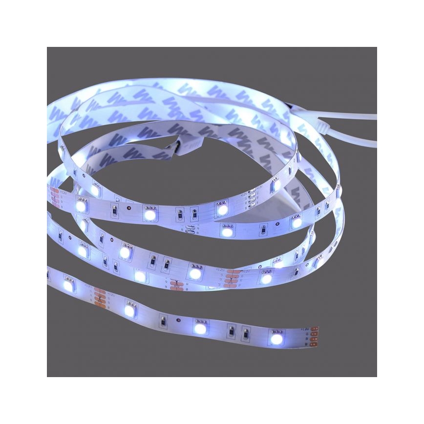 Leuchten Direkt 81209-70- Ruban LED RGB à intensité variable TEANIA 3m 16,2W/12/230V + Télécommande