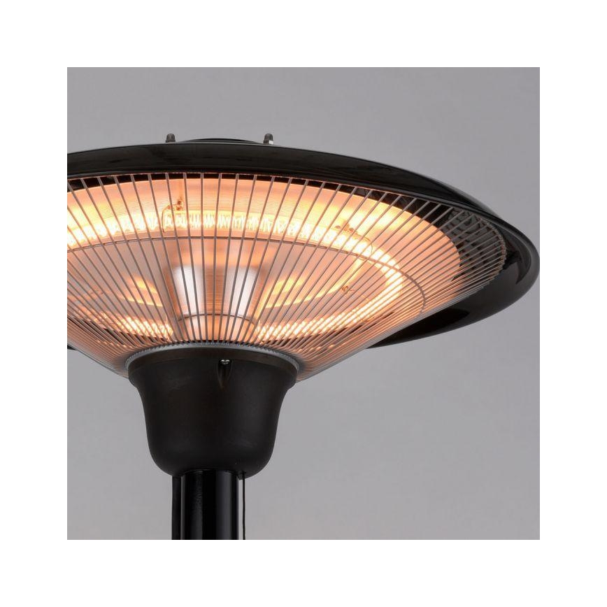 Leuchten Direkt 99501-18 - Riscaldatore esterno GLOW 1500-3000W/230V 1,87 m IP34 nero