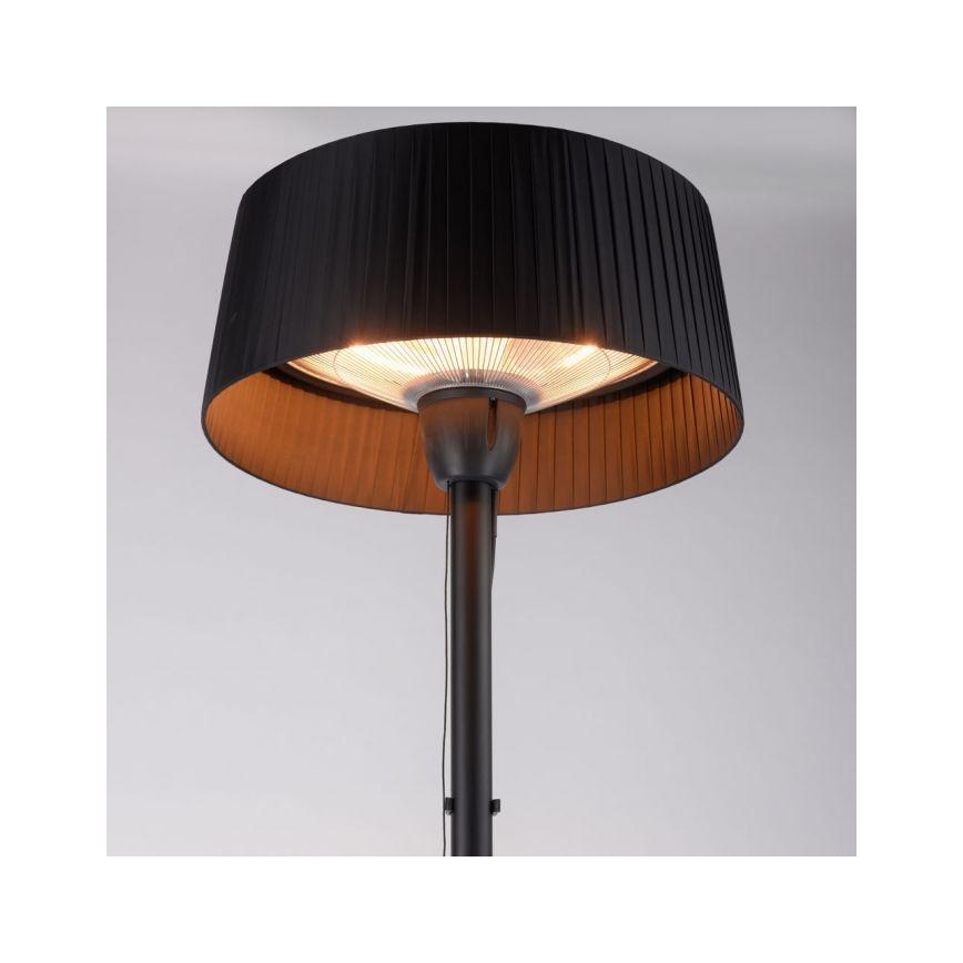 Leuchten Direkt 99507-18 - Outdoor-Heizelement GLOW 1500W/230V 1,95 m IP44 schwarz