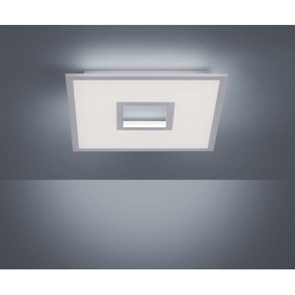 Leuchten Direkt 11645-16 - Plafonnier à intensité variable RGB RECESS LED/22,5W/230V + LED/5W + télécommande