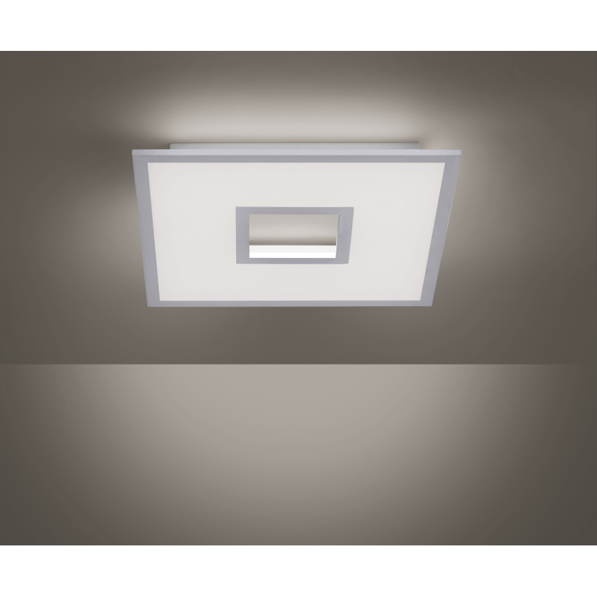 Leuchten Direkt 11645-16 - Plafonnier à intensité variable RGB RECESS LED/22,5W/230V + LED/5W + télécommande