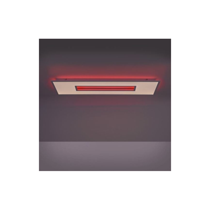 Leuchten Direkt 11646-16 - Plafoniera LED RGB dimmerabile RECESS 1xLED/41W/230V + 1xLED/7,5W + telecomando