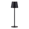 Leuchten Direkt19250-18-Lampe rechargeable extérieure à intensité variable EURIA LED/3W/5V IP54 noir