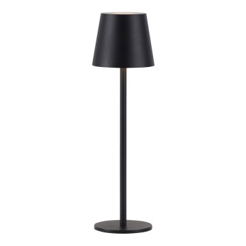 Leuchten Direkt19250-18-Lampe rechargeable extérieure à intensité variable EURIA LED/3W/5V IP54 noir