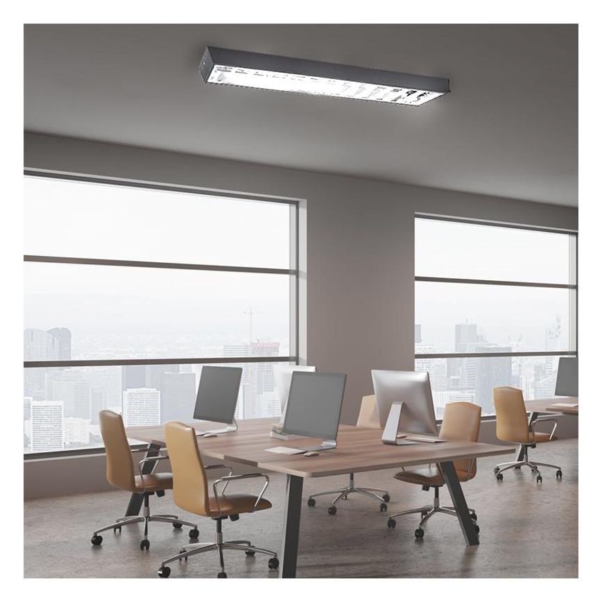 Leuchtstofflampe T8 2xG13/18W/230V 120 cm schwarz