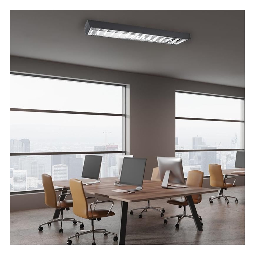 Leuchtstofflampe T8 2xG13/18W/230V 120 cm schwarz