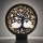 Li-Go 23577/DUB2 - Lampada decorativa da tavolo dimmerabile LED/12W/230V 20x22 cm rovere/Albero della vita