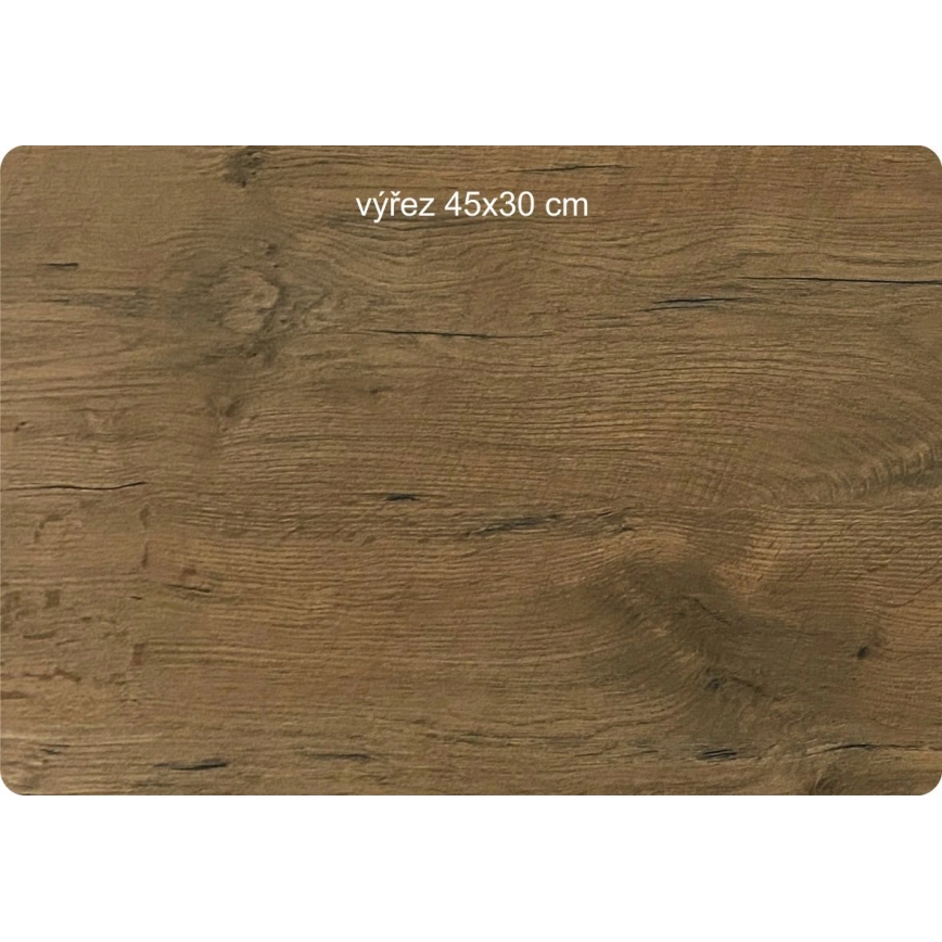 Li-Go 23583/DUB2 - Lampada decorativa da tavolo dimmerabile a LED/12W/230V 20x22 cm rovere/Montagne e bosco