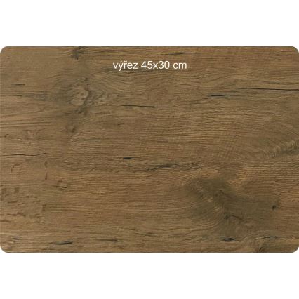 Li-Go 23604/DUB2 - Lampada da tavolo decorativa dimmerabile a LED/12W/230V 20x22 cm rovere/muschio e albero