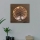 Li-Go 5652/DUB2 - Orologio LED dimmerabile 10W/5V/20000 mAh 42x42 cm rovere/rovere con cornice circolare + telecomando