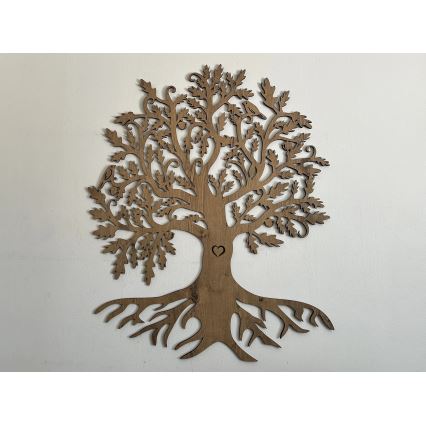 Li-Go 5739/DUB2 - Dimmbares LED-Wanddekor LED/10W/230V 68x80 cm Eiche