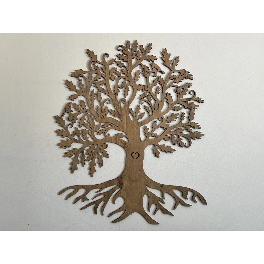 Li-Go 5739/DUB2 - Dimmbares LED-Wanddekor LED/10W/230V 68x80 cm Eiche