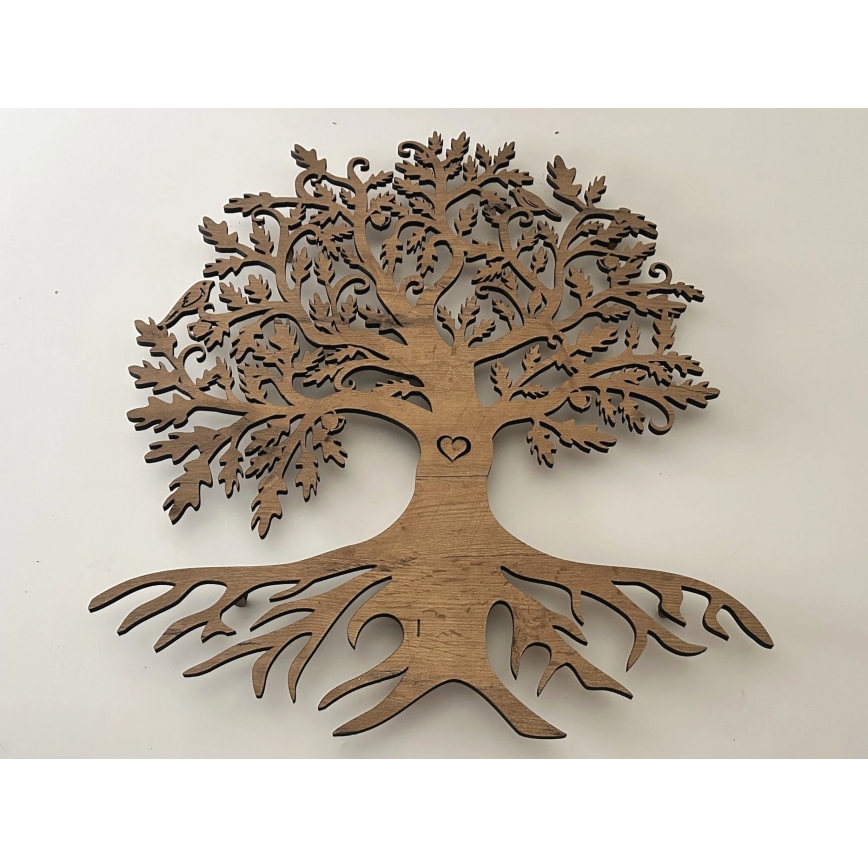 Li-Go 5739/DUB2 - Dimmbares LED-Wanddekor LED/10W/230V 68x80 cm Eiche