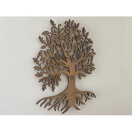 Li-Go 5739/DUB2 - Dimmbares LED-Wanddekor LED/10W/230V 68x80 cm Eiche