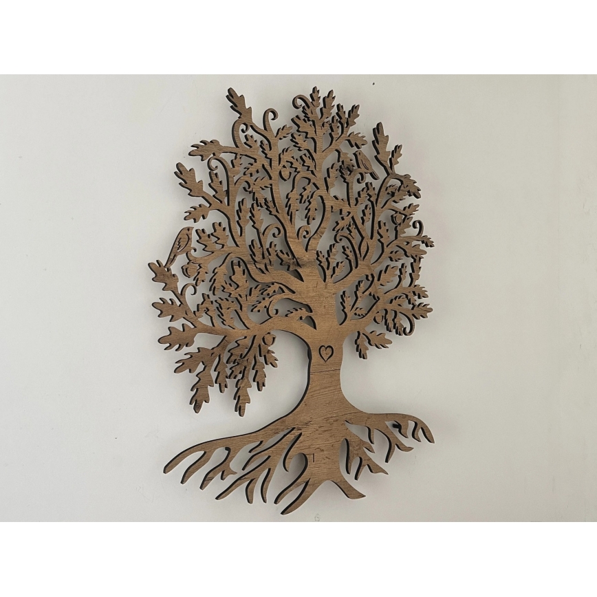 Li-Go 5739/DUB2 - Dimmbares LED-Wanddekor LED/10W/230V 68x80 cm Eiche