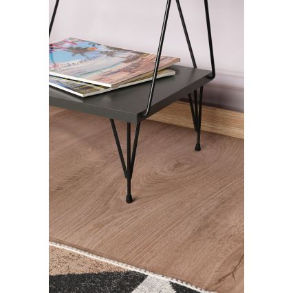 Libreria BALABAN 165x48 cm antracite/nero